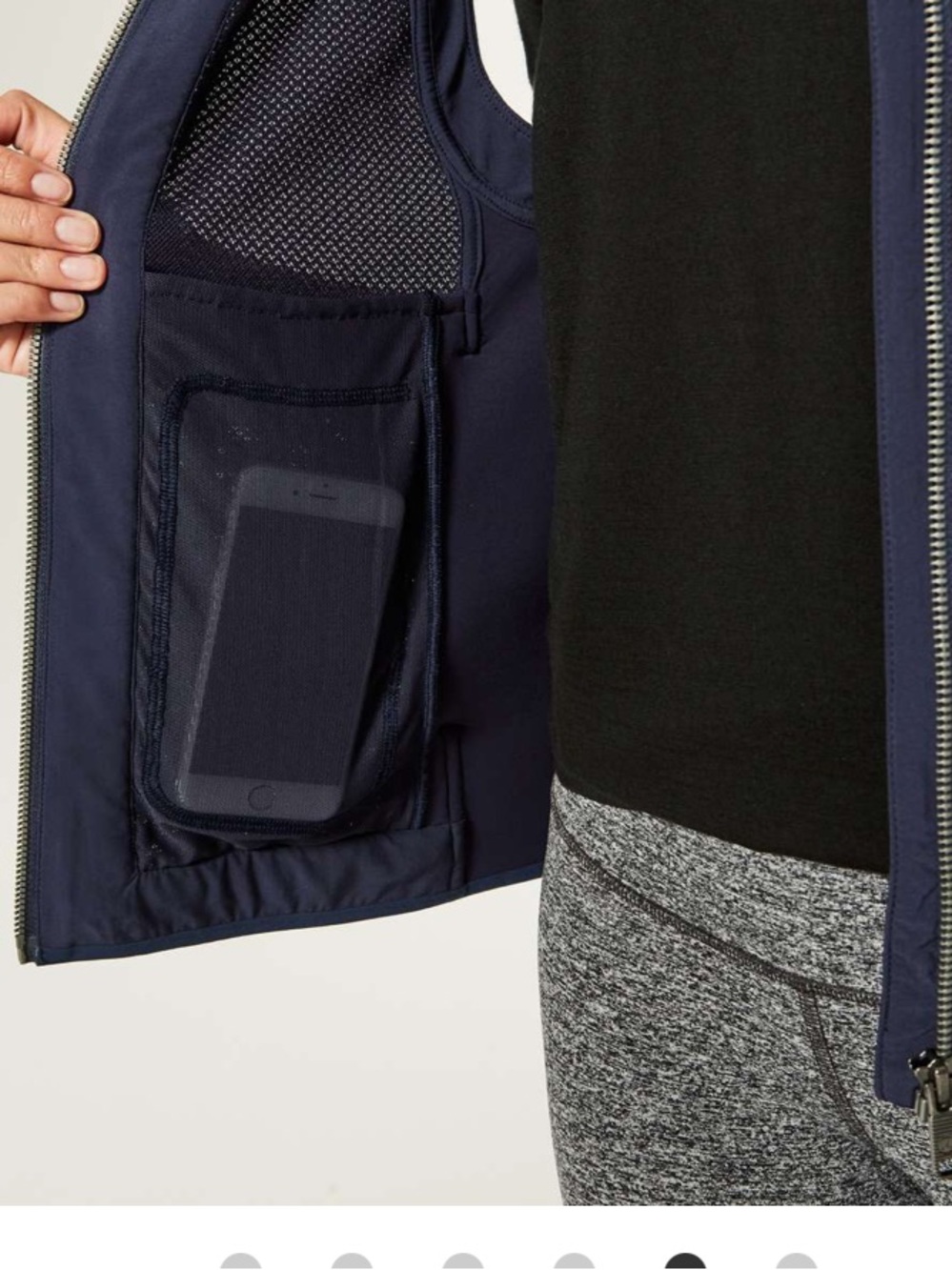 LULULEMON The Spaces In-Between Vest with Hood Size 4 - Picture 5 of 5